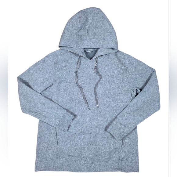 Lululemon Wind Down Pullover Gray Hoodie Size 6 Casual Warmth - Picture 10 of 11